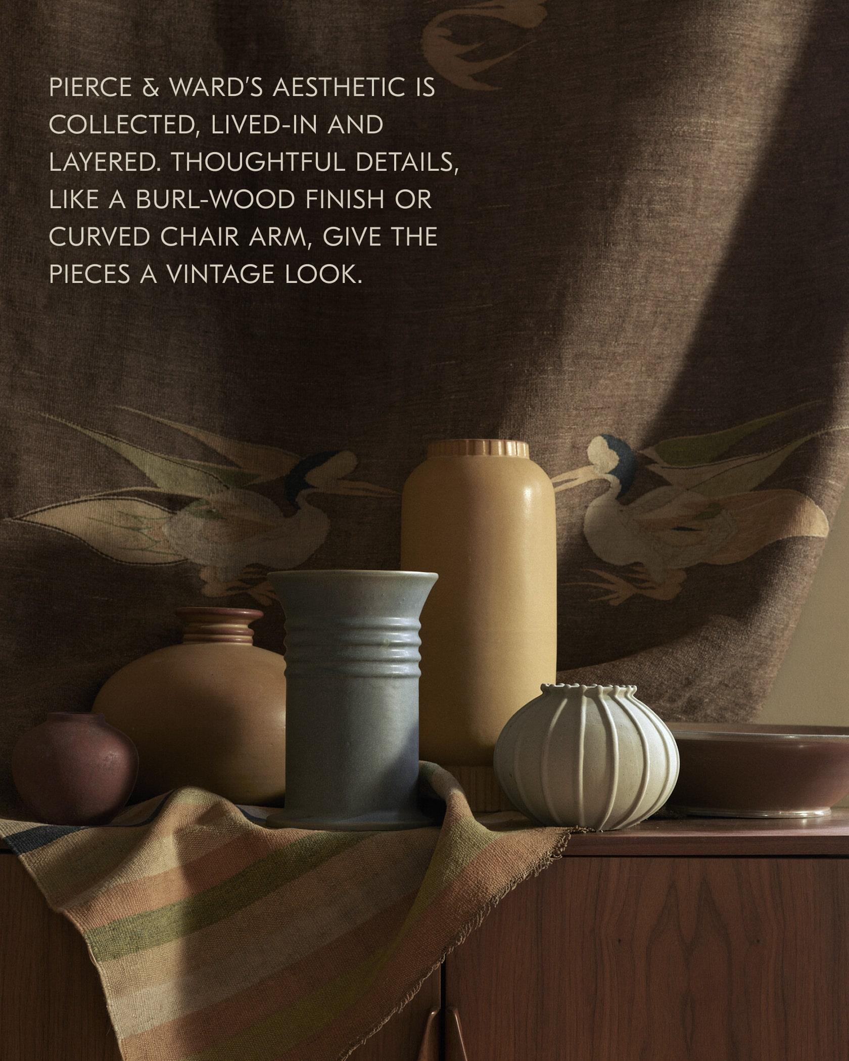 Pierce & Ward Ceramic Vases